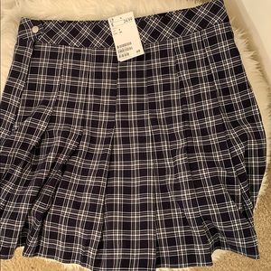 I am selling a Blue and White Plaid skater Skirt